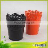 Newgarden Quality Hot Sale Bottom Price Mini Metal Flower Pot thumbnail-2