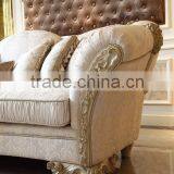 YB66 Antique Design Sofa Set for Home Furniture/French Leaf Antique Design Sofa Set thumbnail-3