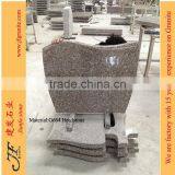 Poland Style Cheap G664 Granite Monument Tombstone Headstone on Sale thumbnail-1