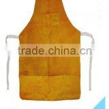 Split Leather Welding Bib Apron Protective Clothing Carpenter Blacksmith Gardening thumbnail-2