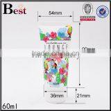 60ml Travel Size Facial Cleanser Plastic Cosmetic Tube Wholesale thumbnail-5