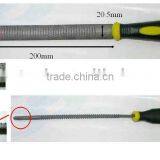 8" / 200mm Hardened SK 7 Metal Steel Half Round File For Wood thumbnail-1