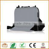 Mini Messenger Bag w/ Built-in Grid-it Organizer Light Gray thumbnail-1