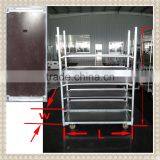 Steel Rolling Trolley & Plywood Flower Trolley & Plant Cart TC2259 thumbnail-5