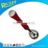 Red Hand Shank High-end Metal Eco-friendly Ice Cream Spoon With High Quality thumbnail-1