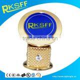 2016 Hot Sell Elegent High-end Golden Color With Diamond Phone Car Holder thumbnail-6