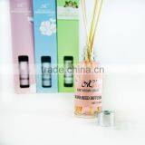 Wholesale Glass Diffuser Bottles With Rattan Sticks Liquid Shape Reed Diffuser