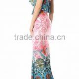 Printing Design Elegant Women Maxi Dress Party Dress Ladies Night Sexy Party Dress thumbnail-4