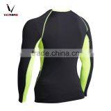 Long Sleeve Breathable Anti-bacterial Reflective Sexy Fitness Gym Apparel for Men thumbnail-4