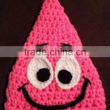 Patrick Star Crochet Hat (Baby - Adult sizes)