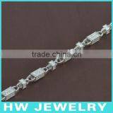 Bullet Chain, 36inch, Bling Bling Jewelry Necklace, Hip Hop Men Necklace,, Ice Out Jewelry,HWNE90317 thumbnail-4