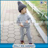 Boutique Childrens Fall Clothing Sets That Linen Gray Kid Clothing