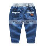 S33449W Boys Jeans Casual Elastic Waist Fashion Ripped Denim Pants thumbnail-2
