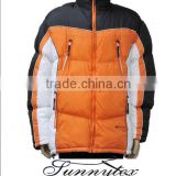 Sunnytex 2015 winter fake down padding warm mens ski jacket