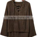 EY0851S New Style 2016 Women Fashion V-Neck Knitted Pullover Sweater thumbnail-5