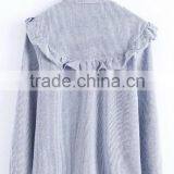 Runwaylover EY2360B Women Embroidery Blouses Floral Vintage Loose Office Linen Tops Ladies Shirts thumbnail-5