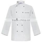 Black Double Breasted Executive Chef Uniform thumbnail-5