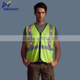 Working Outdoors Flashing Safety Vest With Reflective Fabric thumbnail-5