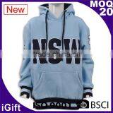 Blank High Quality Wholesale Men Custom All Over Print Sublimated Unisex Hoodies thumbnail-1