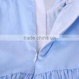 Latest Fashion Blue Smocked Dress Girls Stunning Smocking Clothing thumbnail-5