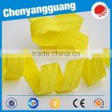 Personalized Weaving Tape Soft Feeling Luminous Fold Over Elastic Webbing Wholesale