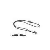 Royal Blue, Navy Blue, Black Safety Breakaway Round PP Plastic ID Card Holder Lanyard thumbnail-1