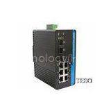 1000M Fiber Optic Ethernet Switch , 6 Port Fiber Ethernet Switches