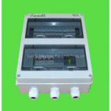 Solar combiner box 4 in 1 out with lightning protection, IP65 protection class