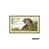 Fashion Cross-stitch, Handmade Cross-stitch, Landscapt Cross-stitch thumbnail-1