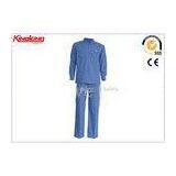Men Dubai S / M / L Polyester 2 Piece Work Pants And Shirts SGS / SASO