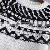 Custom Latest Fashion Design Sweaters Stock Computer Knitted Cashmere Women Loose Sweater thumbnail-6