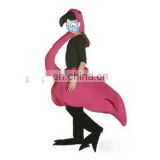Custom design funny flamingo costume for kids party