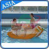 Small Swimming Pool Game Inflatable Seesaw Totter / Floating Kids Pool Toys