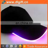 Hot Sale Custom Design Patent Fiber Optic LED Light Flashing Caps Outdoor Sports Baseball Cap thumbnail-4