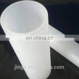 Large Diameter White Hollow Cylinder Frosted Acrylic Tube thumbnail-1