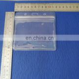 New design waterproof transparent PVC Office Name Tag Holder