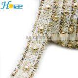 Hit157 2.5cm New and Hotselling Beaded Ribbon Trimming Lace for Clothes thumbnail-4
