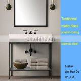 Iron Frame Simple Bathroom Vanity for Amerian Hotel thumbnail-5