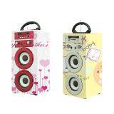 Wonderful Sound Rechargeable 1200mah Wireless Karaoke Party Speaker Outdoor Music System With USB/AUX/TF Card/Microphone thumbnail-2