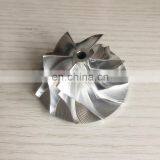 RHF4H 43,50/60,00 мм 6+6 лопастей высокопроизводительный турбо - турбонагнетатель алюминиевый 2618/Билет/фрезерованная компрессорная колесо thumbnail-3