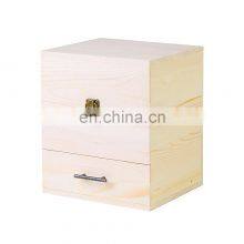Simple Style 3 Layers Practical Wood Essential Oil Storage Box With Dividers thumbnail-5