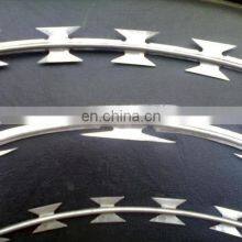 Concertina Razor Barbed Wire/Razor Barbed Wire /Galvanized Razor Barbed Wire thumbnail-1