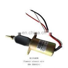 EHB4813-1 Electric Parts Flameout Solenoid Valve for Excavator Stop Solenoid Valve thumbnail-1