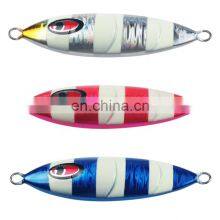 Metal Artificial Bait Slow Jig Casting Spoon 140g 170g 210g Slow Pitch Jigging Lure thumbnail-1