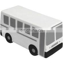 High Quality Custom Logo Foam White Bus Stress Ball for Promotional thumbnail-2
