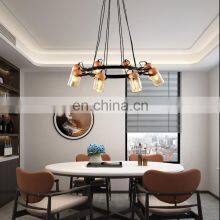 HUAYI New Model Simple Style Modern E14 Bulb 300w 480w Living Room Bedroom Indoor Pendant Light thumbnail-2