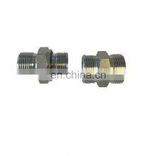 High quality factory direct supply M20*1.5  x 1/2 NPT thread stainless steel nipple adapter hose fittings