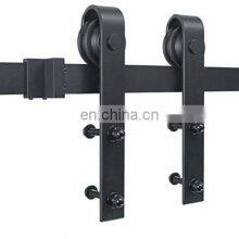 Black Powder Coating Interior Barn Door Hanger Sliding Door Roller