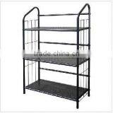 4 Levels Metal Shoes Display Shelf in