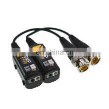 Push-terminal UTP CAT5/5E/6 1 Channel Male BNC Passive Video Balun